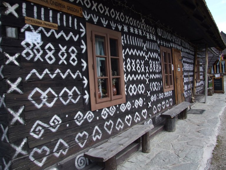 Čičmany – Wooden Houses